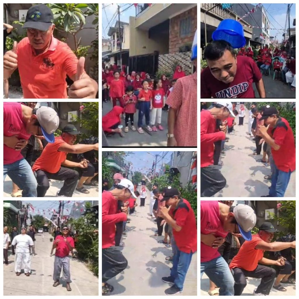 Sambut HUT RI Ke 80. Warga RT/03. RW/017 Pondok Timur Indah Bekasi Gelar Serangkaian Lomba Menarik