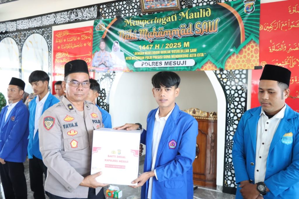 Polres Mesuji peringati Maulid Nabi Muhammad SAW 1447 H/2025