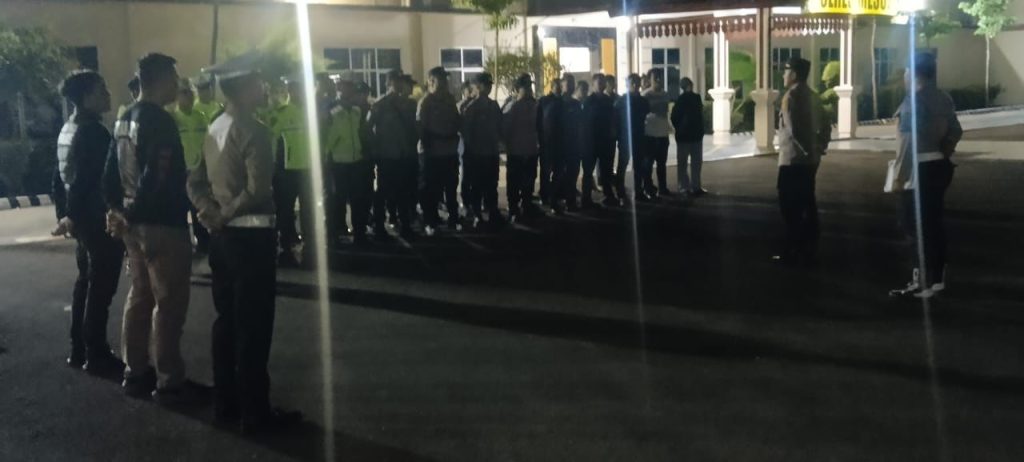 Apel Siaga Kompi I laksanakan KRYD dan Patroli dialogis guna antisipasi daerah rawan kejahatan